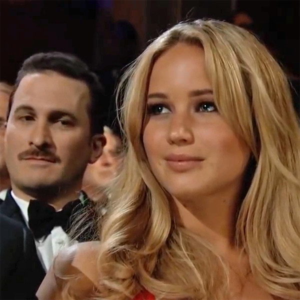 Jennifer Lawrence, Darren Aronofsky, Oscars 2011, GIF Jennifer Lawrence, Darren Aronofsky, Oscars 2011, GIF